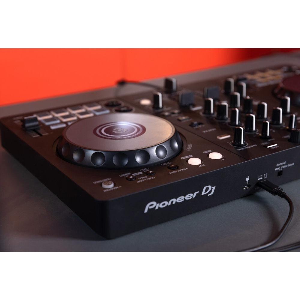 Pioneer DJ DDJ-FLX4 DJコントローラー rekordbox Serato DJ Lite対応 PC スマホ両対応を実現した コントローラー [DDJ-400後継機種]
