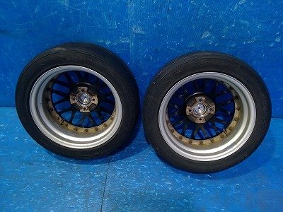 SSR MS1-R 15インチ アルミホイール 15x6.5J ＋38 4穴 PCD:100 ブラックスポーク　MRS～外し 2本セット_画像8