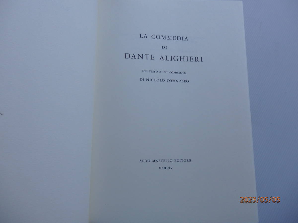  Dante god bending . paper note . attaching excellent version . go in DANTE LA COMMEDIA 28.5cm