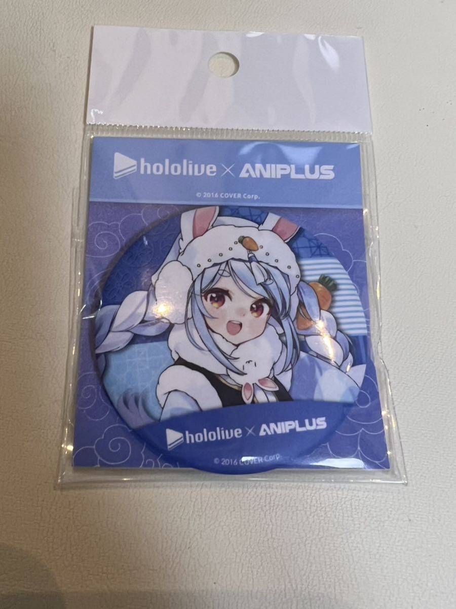 韓国 hololive × aniplus ホロライブ 兎田ぺこら 韓服バージョン 公式グッズ セット クリアファイル アクリルスタンド 缶バッジ シール_画像7