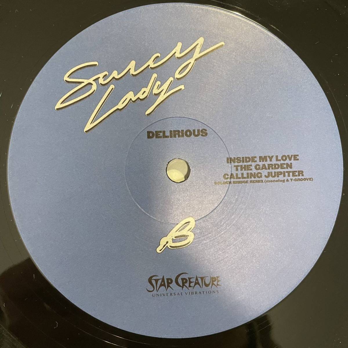【LP】Saucy Lady 「Delirious」 ※ レーベル:Star Creature SC1230の画像4