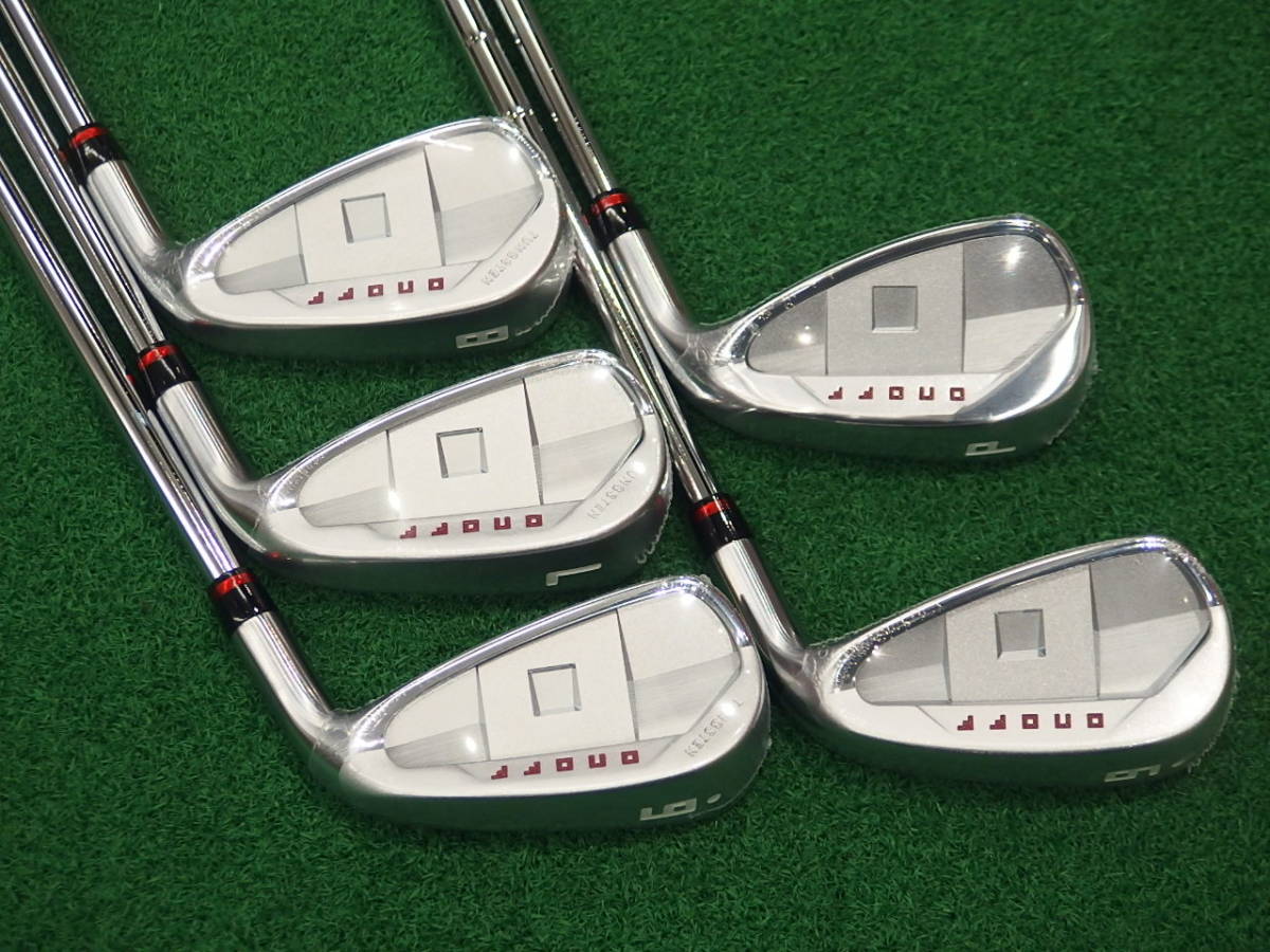 未使用】 2022 オノフ アイアン 赤 #6-PW(5本セット) KBS TOUR LITE