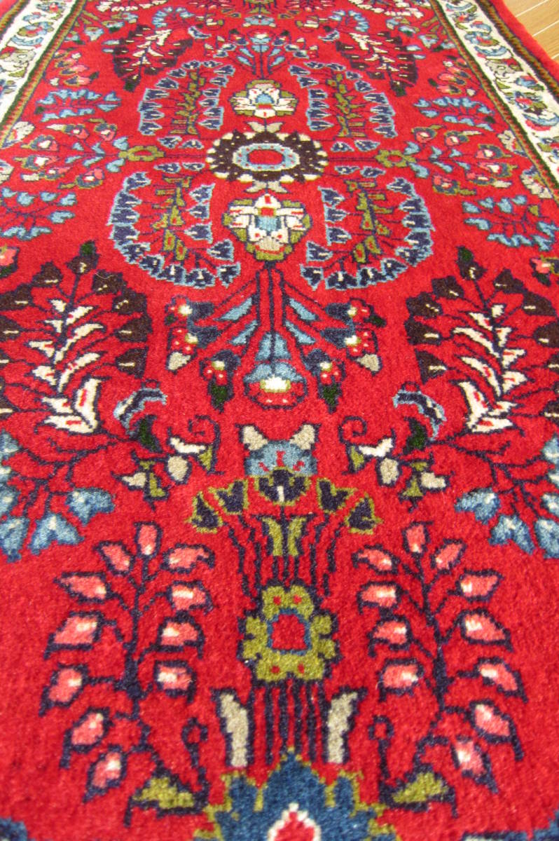 125×67】イラン直輸入☆サローグ産ペルシャ絨毯・カーペット 125×67】イラン直輸入☆サローグ産ペルシャ絨毯・カーペット