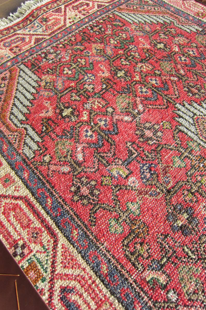 127x68】イラン直輸入☆ハメダン産ペルシャ絨毯・カーペット 127x68】イラン直輸入☆ハメダン産ペルシャ絨毯・カーペット
