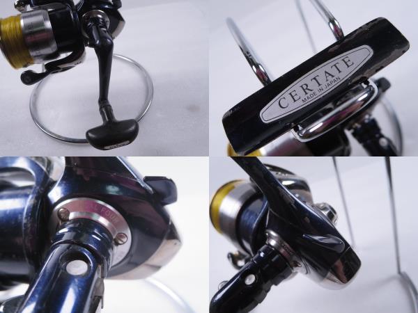 拜【日本製】ダイワ 04 セルテート 2500 廃盤品 Daiwa CERTATE スピニングリール シーバス エギング 2506 1500 1101F_画像9