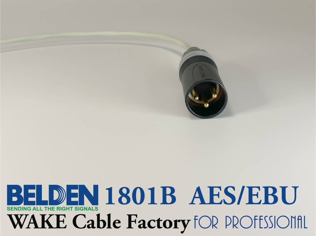 *BELDEN1801B* height performance digital cable AES/EBU(110Ω)2.5m