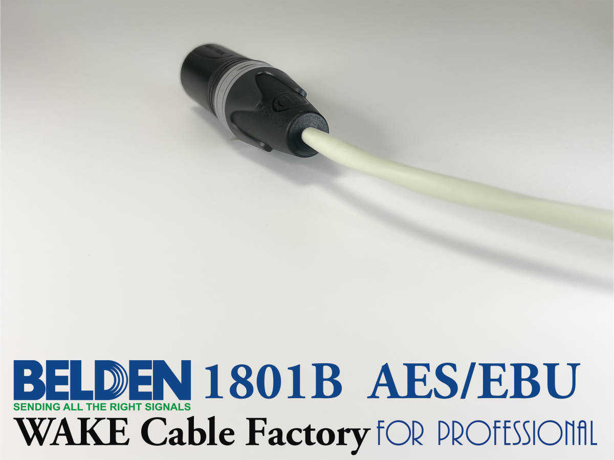 *BELDEN1801B* height performance digital cable AES/EBU(110Ω)2.5m