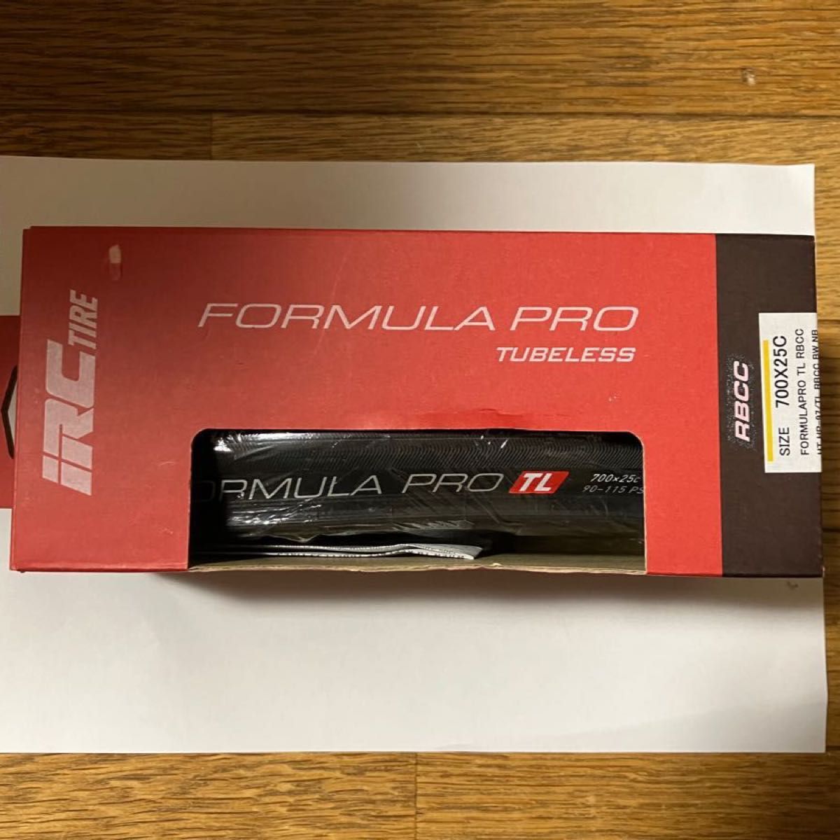 IRC FORMULA PRO TUBELESS 700×25C 新品｜Yahoo!フリマ（旧PayPayフリマ）