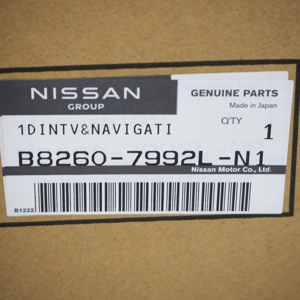 日本未発売 新品 日産純正 MM222D-L B8260-7992L-NP カーナビ 本体