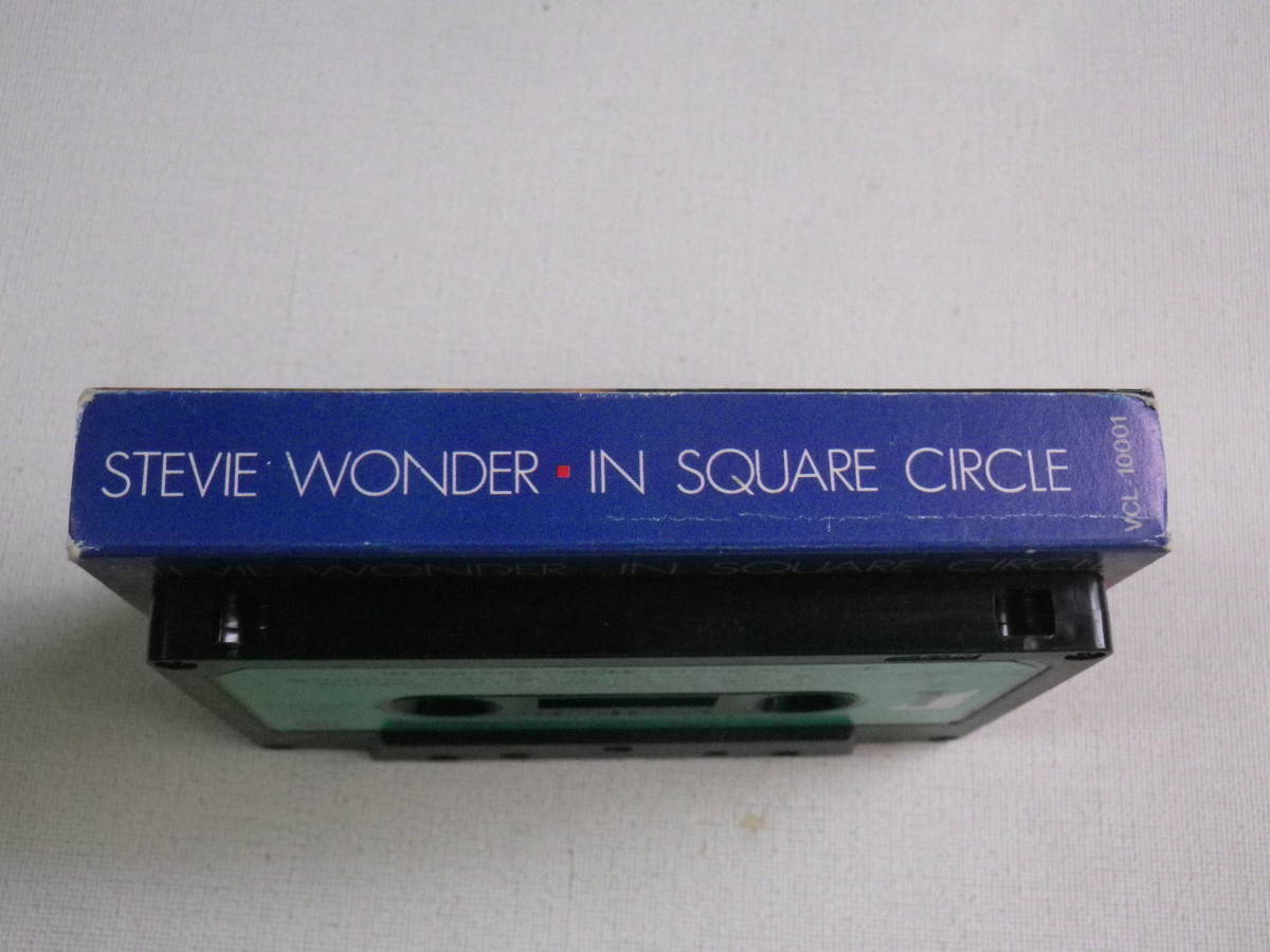 ◆カセット◆洋楽国内盤 スティービーワンダー STEVIE WONDER / IN SQUARE CIRCLE 中古カセットテープ多数出品中！の画像5