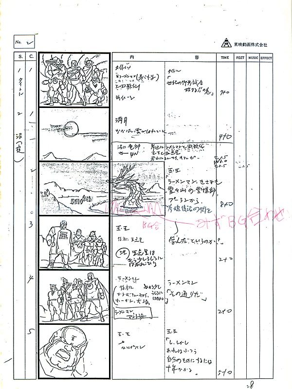 低価格の 闘将!!拉男 闘将!!ラーメンマン #28 Aパート 絵コンテ 設定資料 キン肉マン 原画、設定資料集 低価格の 闘将!!拉男 闘将!!ラーメンマン #28 Aパート 絵コンテ 設定資料 キン肉マン 原画、設定資料集