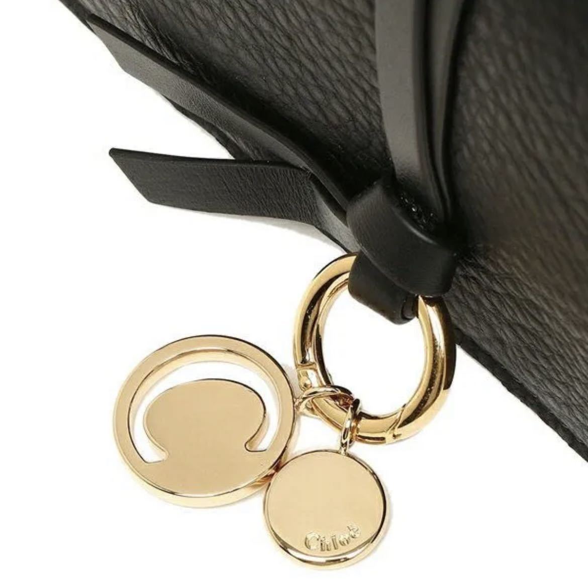 □新品□クロエ 長財布 アルファベット ブラック レディース CHLOE