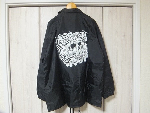  not for sale new goods ELLEGARDEN×MAGICALDESIGN×SKULLSHIT STAFF Coach JKT L black * L re garden small beautiful .. Skull sito magical design 