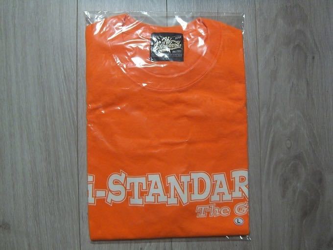 新品未開封 Hi-STANDARD GIFTツアー uP!!!当選者限定Tシャツ オレンジ L ☆ ハイスタンダード Tシャツ ギフト