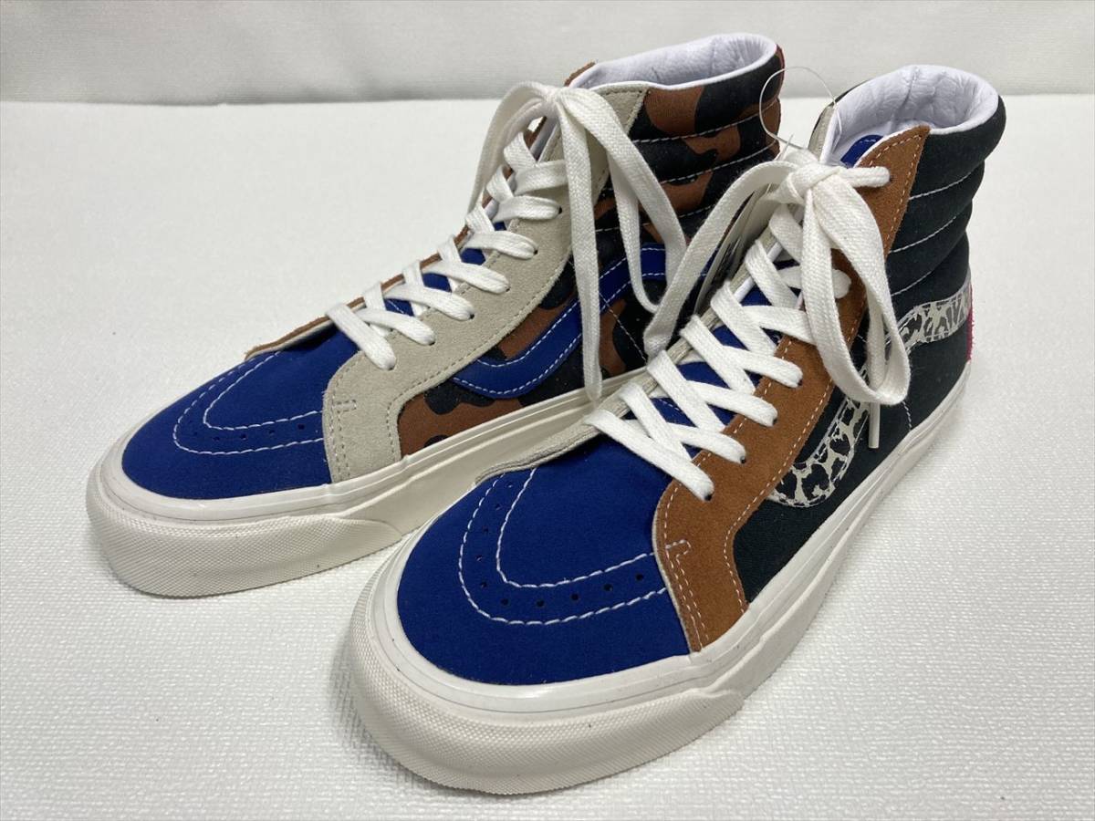 VANS ANAHEIM FACTORY COLLECTION SK-8 Hi ハイトップ スエードｘキャンバス マルチパターン US10 (28cm) バンズ アメリカ企画限定!_画像1