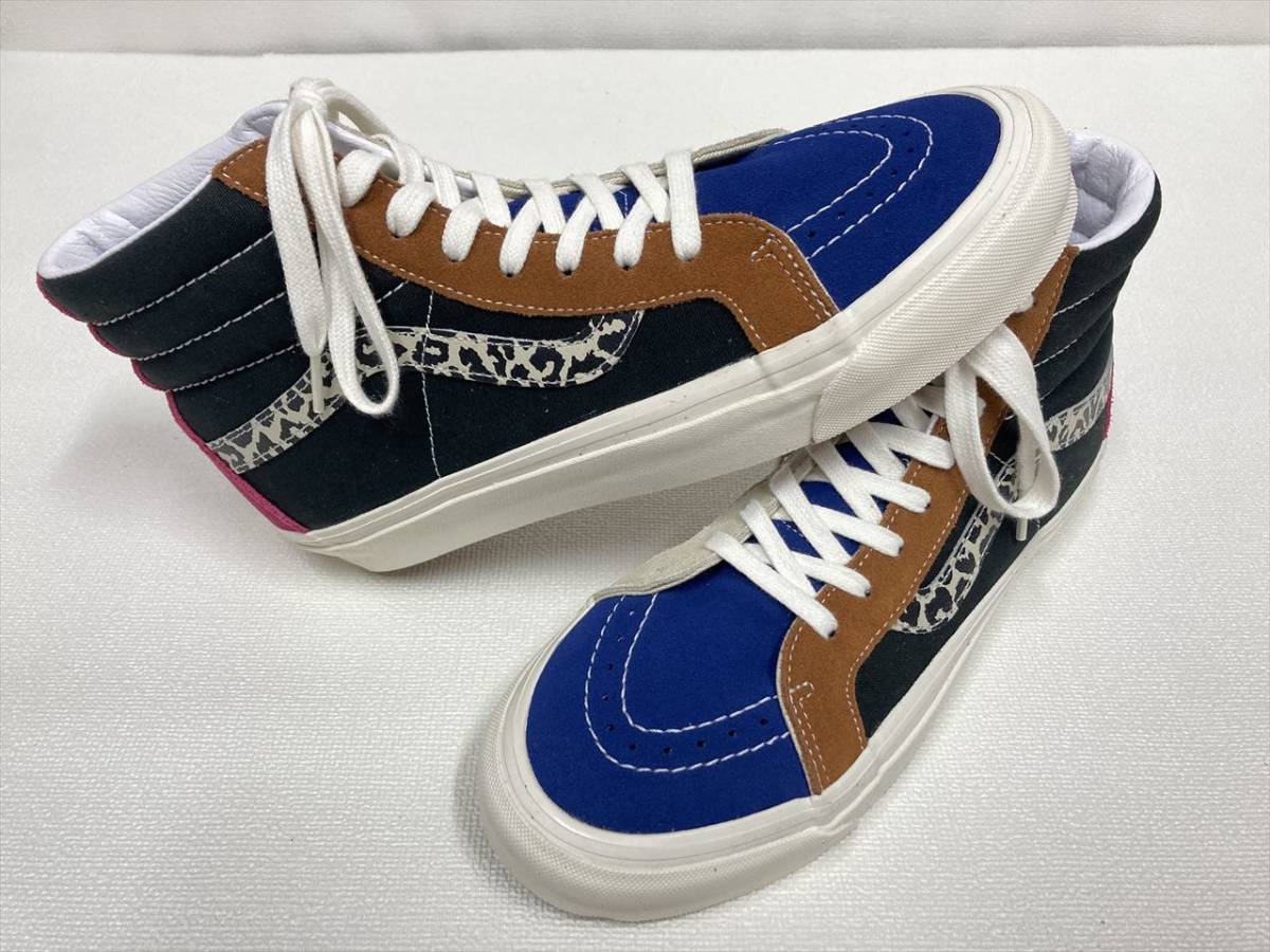 VANS ANAHEIM FACTORY COLLECTION SK-8 Hi ハイトップ スエードｘキャンバス マルチパターン US10 (28cm) バンズ アメリカ企画限定!_画像2