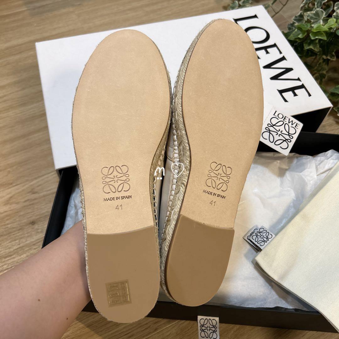 代引き不可代引き不可LOEWE ロエベ エスパドリーユ アナグラム