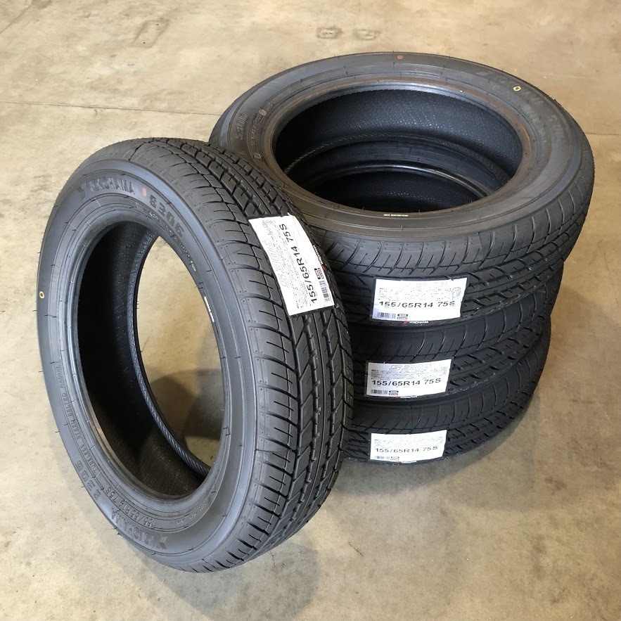 ミシュラン 新品、未使用！ヨコハマタイヤ 155/65R14 S306 4本セット