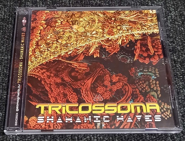 !TRICOSSOMA / SHAMANIC WAVES! DARK-PSY dark rhinoceros keDIGITAL DRUGS COALITION postage 2 sheets till 100 jpy 