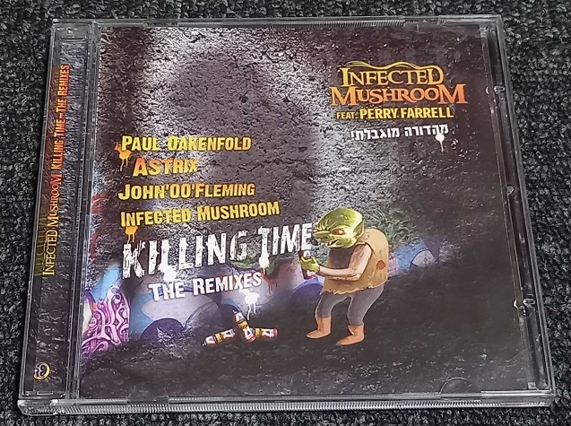 ♪Infected Mushroom feat Perry Farrell / Killing Time:The Remixes♪ PSY-TRANCE Industrial-Rock Techno HOM-MEGA 送料2枚まで100円_画像1