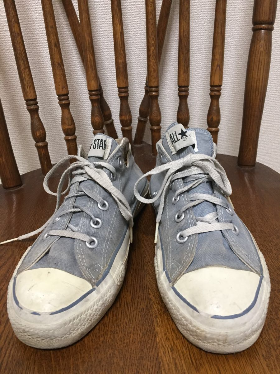 90's ヴィンテージ コンバース オールスター Converse ALL STAR スニーカー 8 グレー MADE IN USA