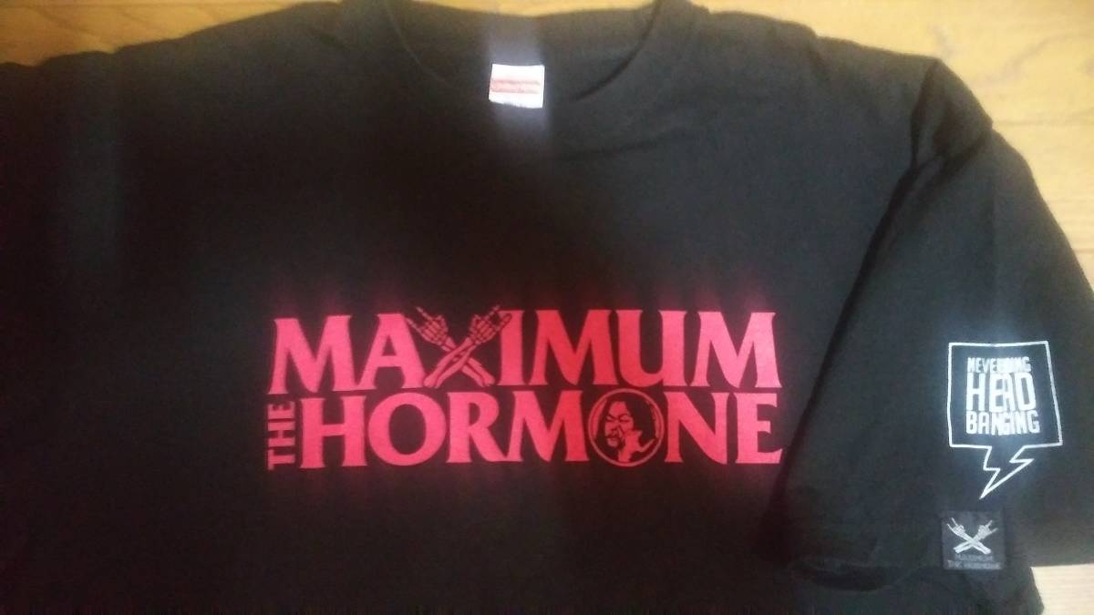 * Maximum The hormone * both sides print T-shirt |XXL size *