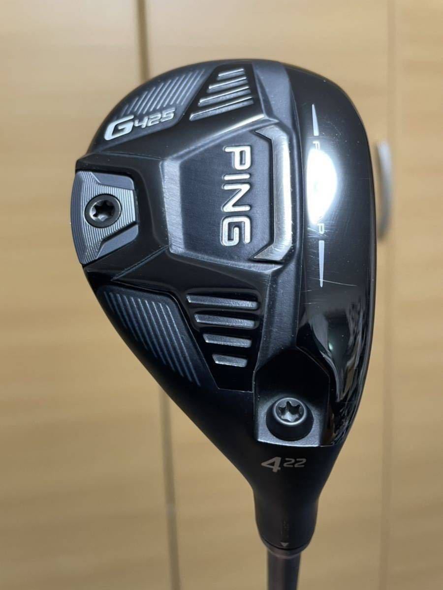 美品 ピン PING G425 ハイブリッド U4 22° ALTA J CB SLATE SR