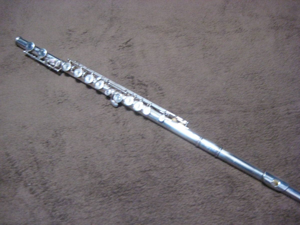 SANKYO FLUTE SILVER SONIC 品 管体・台座・ポスト:銀製