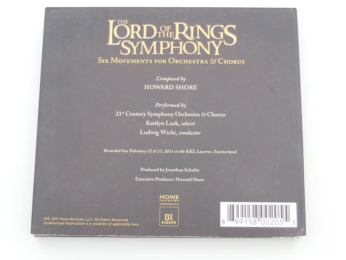 CD/The Lord of the Rings Symphony/「J25」中古の画像2