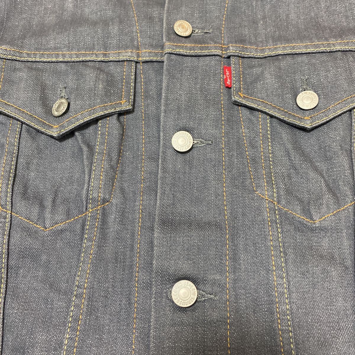 新品 未使用 正規品 Levi's デニムジャケット Gジャン ジージャン 3rd Mサイズ 70505 トラッカージャケット リーバイス 日本製_画像5