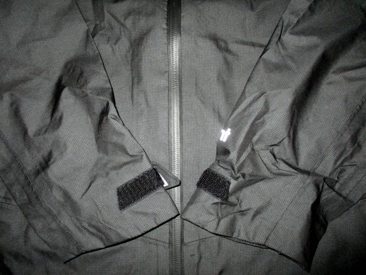 REI 　レインジャケット eVent素材　黒　　サイズM　　透湿防水素材　　（３E　ハ大_画像7