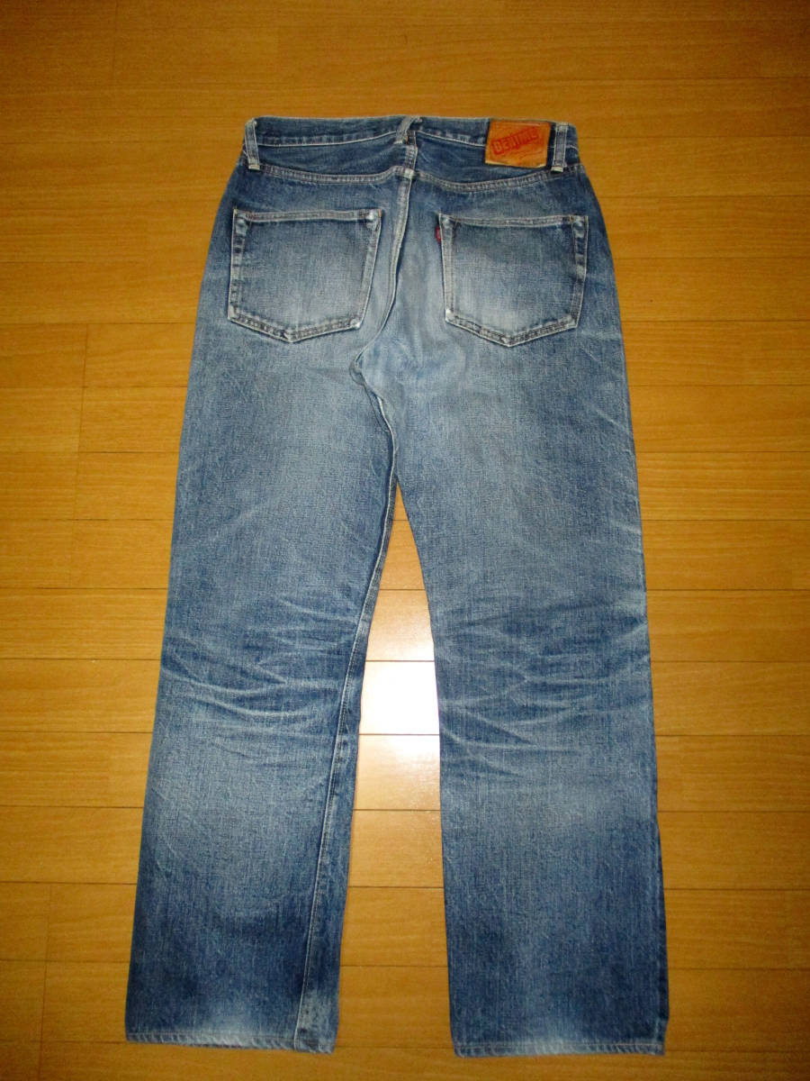 ★DENIME ドゥニーム　 デニム　ジーンズ　 旧ドゥニーム　Ｄ－ＨＧ 1118 オリゾンティ　XX 　革パッチ 茶耳　W31 　　（３E　　タ右_画像2