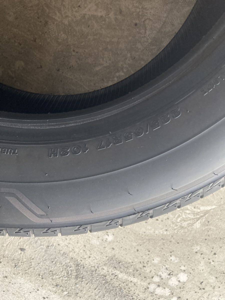 送料込み 最終値下げ BRIDGESTONE アレンザ 225/65R17 新車外し 納車前