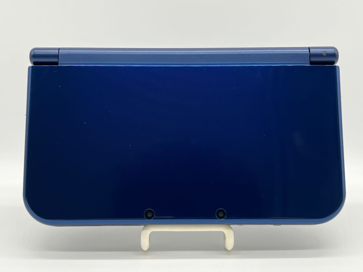 液晶美品】Newニンテンドー3DS LL メタリックブルー 本体 任天堂-