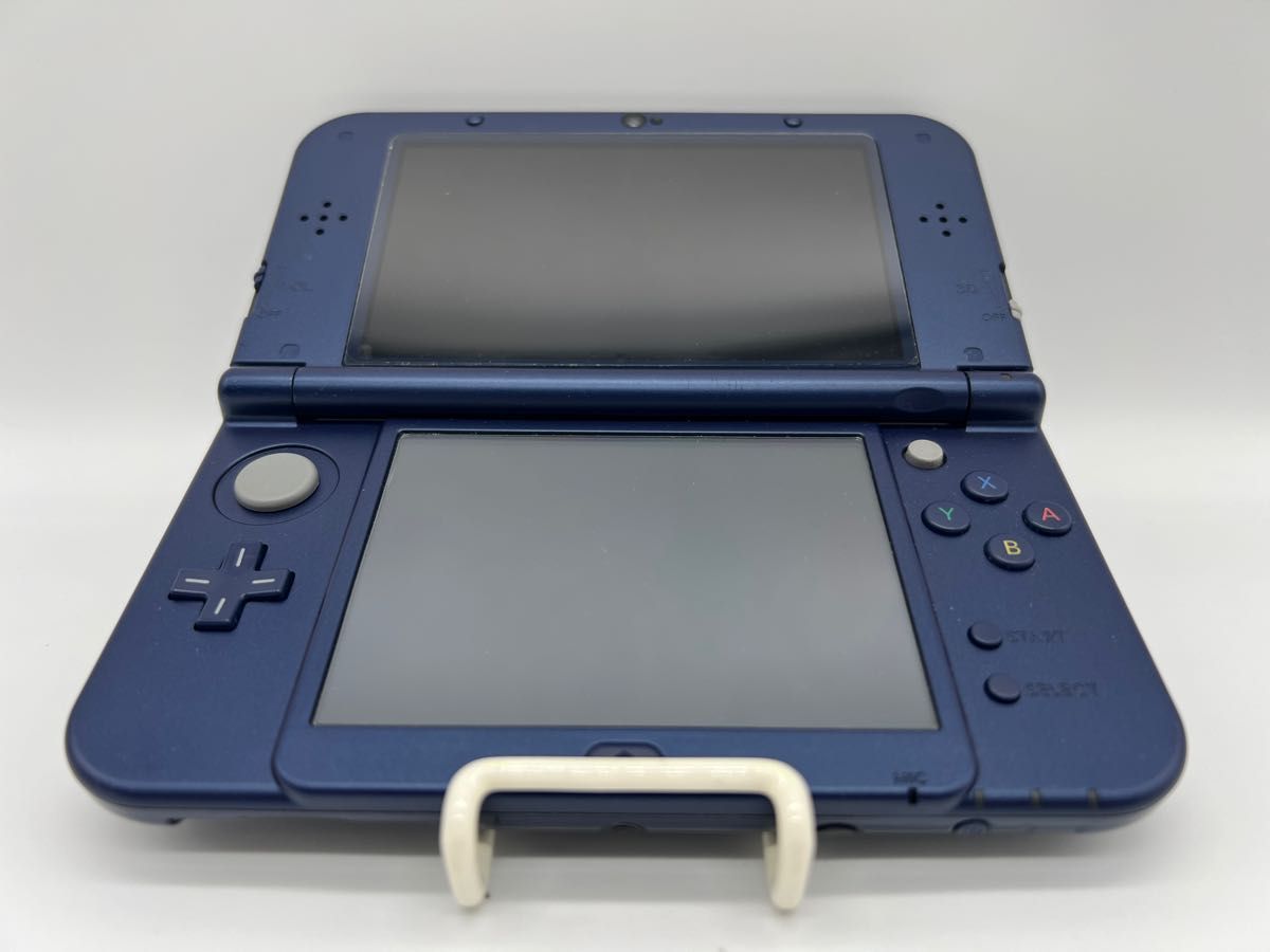 液晶美品】Newニンテンドー3DS LL メタリックブルー 本体 任天堂