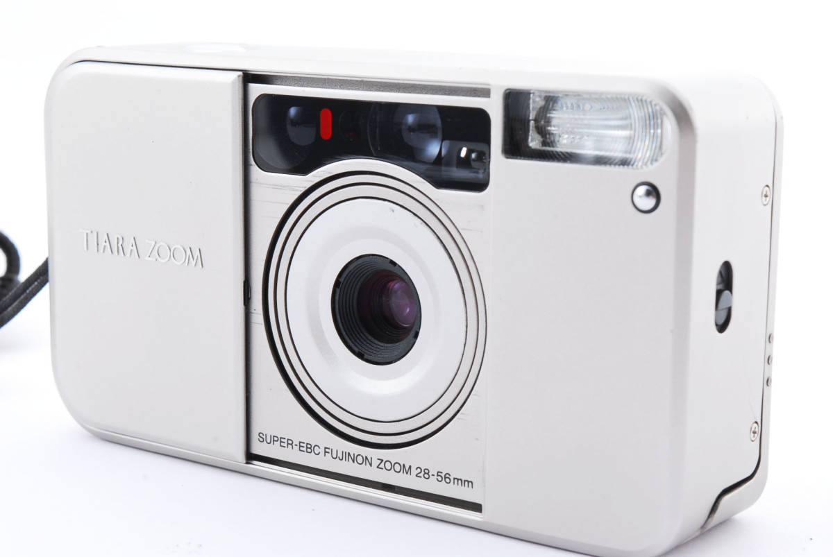 即決 Fuji Fujifilm フジフィルム Cardia Mini Tiara Zoom 35mm Point  Shoot Film Camera  コンパクトフィルムカメラ A963