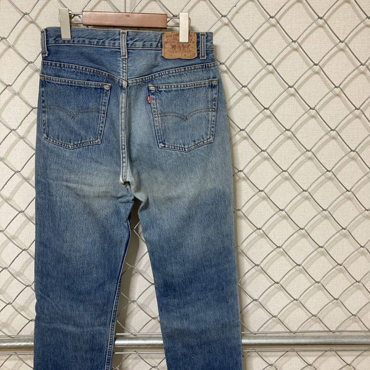 90s Levi's 501xx リーバイス 90年製 USA製 555 デニムパンツ ジーンズ 31×36_画像2