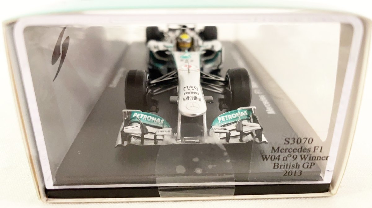 スパーク Spark 1/43 Mercedes F1 W04 ＃9 優勝イギリスGP 2013 Nico Rosberg ニコロズベルグ メルセデス S3070 JP-40_画像2