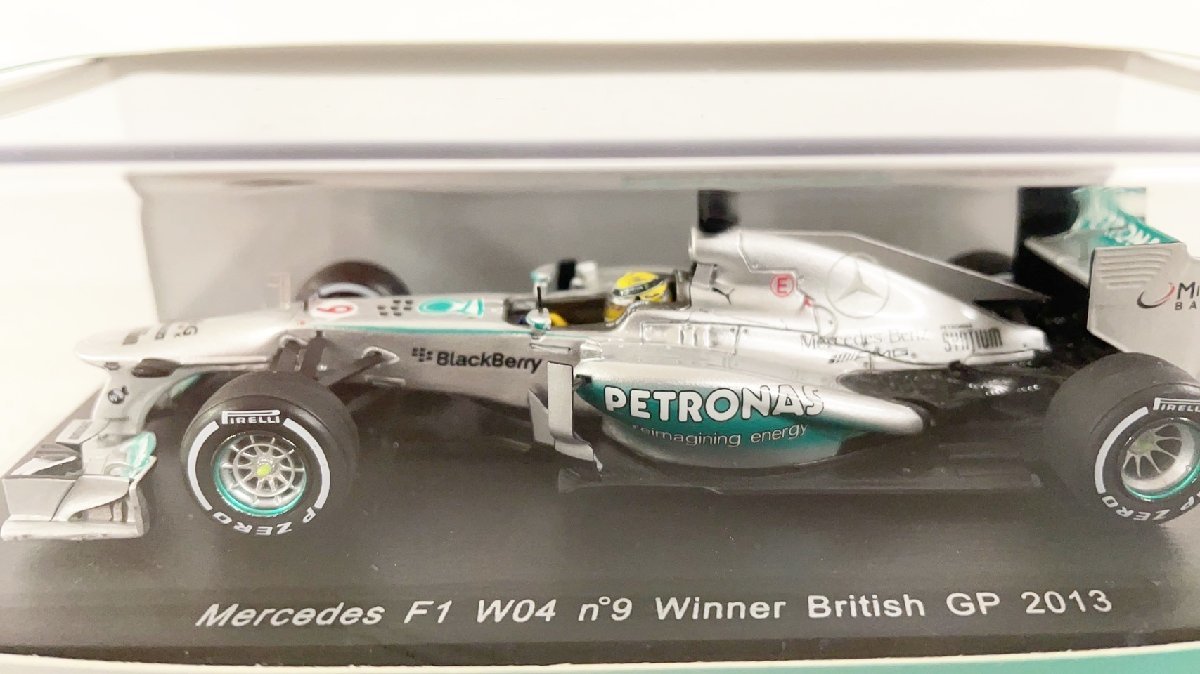 スパーク Spark 1/43 Mercedes F1 W04 ＃9 優勝イギリスGP 2013 Nico Rosberg ニコロズベルグ メルセデス S3070 JP-40