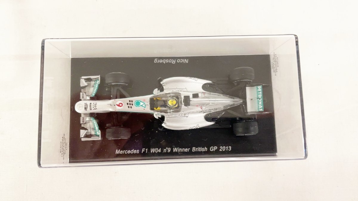 スパーク Spark 1/43 Mercedes F1 W04 ＃9 優勝イギリスGP 2013 Nico Rosberg ニコロズベルグ メルセデス S3070 JP-40_画像4