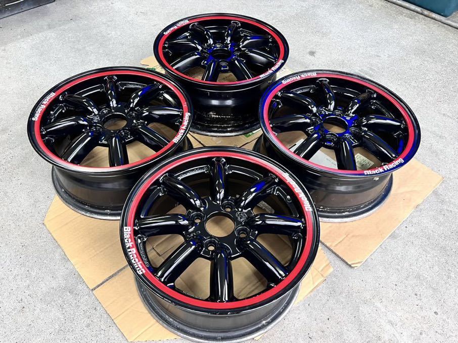 BR ブラックレーシング 8スポーク 14インチ 6J +40 ハブ径約63
