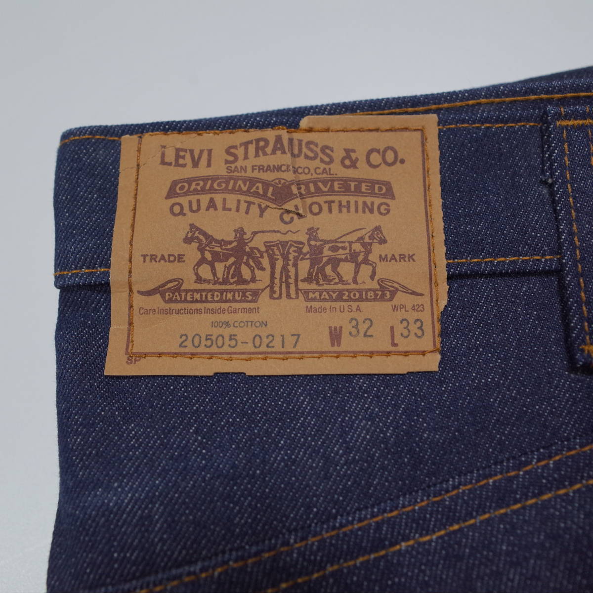 送料無料 Levi's 20505-0217 505 W32 80年代 made in USA 米国製 送料無料 Levi's 20505-0217 505 W32 80年代 made in USA 米国製