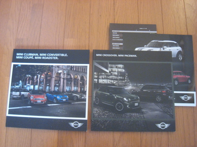 【カタログまとめて】BMW MINI『 ミニクーパー/クラブマン/クロスオーバー/MINI CONVERTIBLE/MINI ROADSTER/PACEMAN 』2000年代_画像6