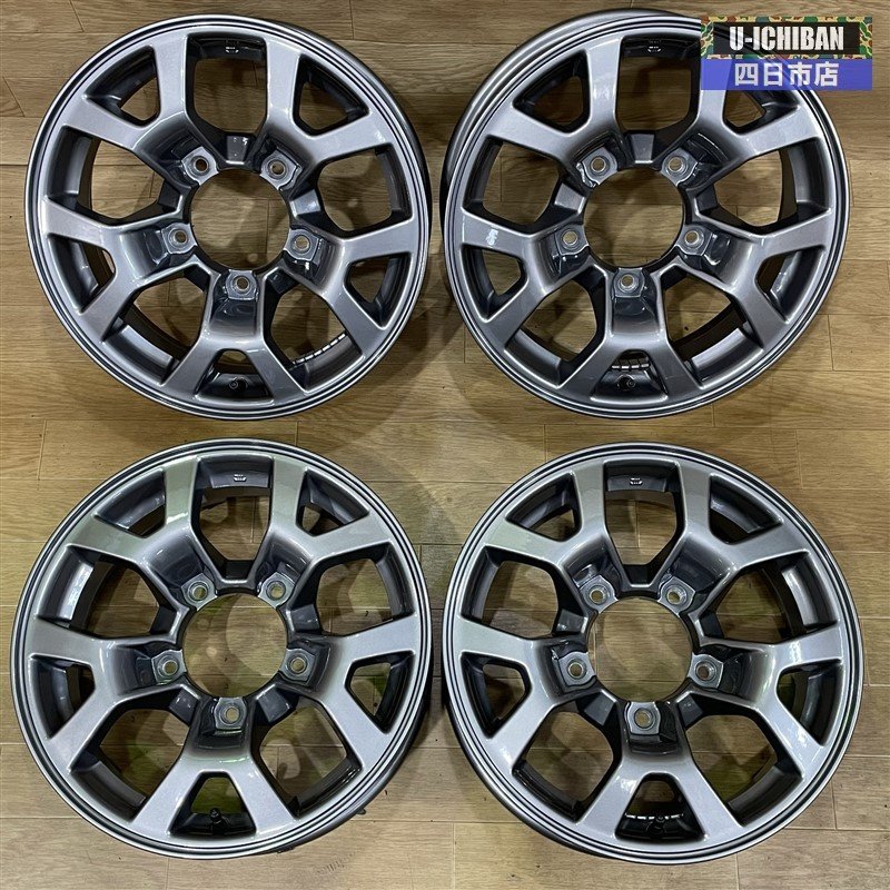 スズキ JB74 ジムニーシエラ 純正アルミホイール 15インチ×5.5 +5 5H