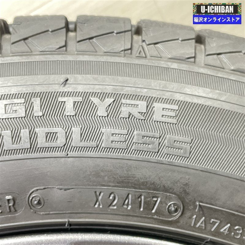 215/60R17 JEEP コンパス 純正 6.5-17+40 5H114.3 ダンロップ SJ8 17インチ スタッドレス 4本セット 009ｋ_画像7