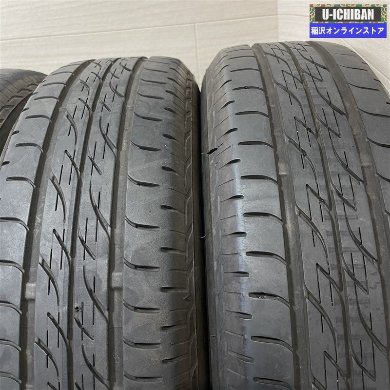 155/65R14 スズキ軽自動車 等 スズキ純正 4.5-14+45 4H100 ブリヂストン ネクストリー 14インチ タイヤ ホイール 4本セット 009k_画像10