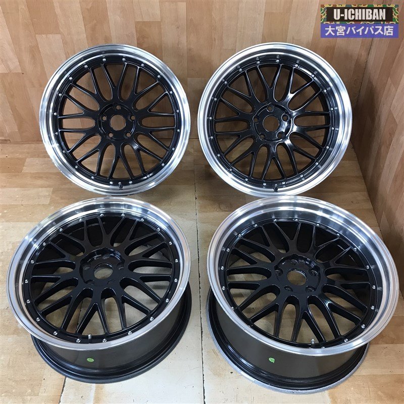 深リム メッシュタイプ1ピースホイール 20インチ 8.5J +30 /10J +40