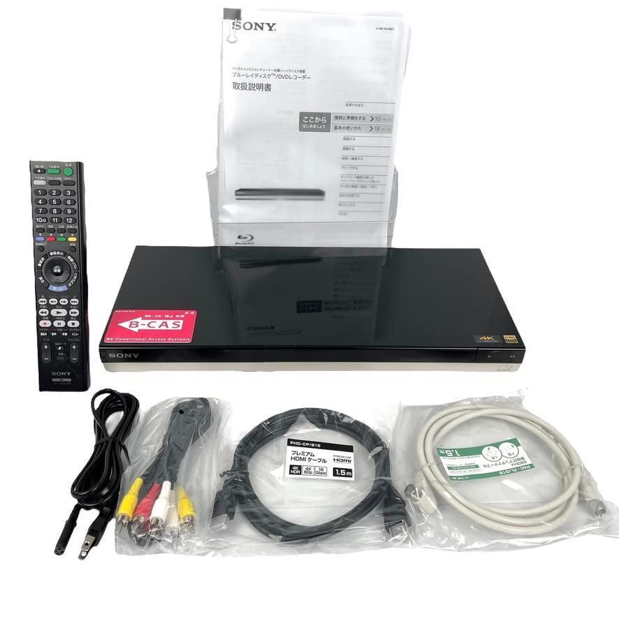 美品 2019年製 ソニーBDZ-ZW1500 ブルーレイディスク/DVDレコーダー1TB