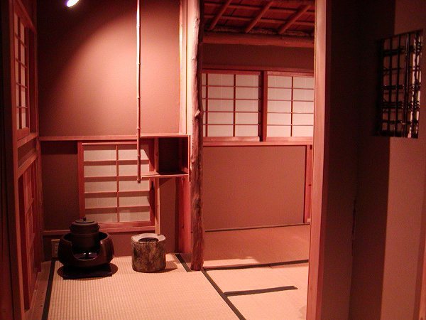 茶道具 抹茶茶碗 色絵 菖蒲(しょうぶ)、京焼 東福窯 中村能久(よし