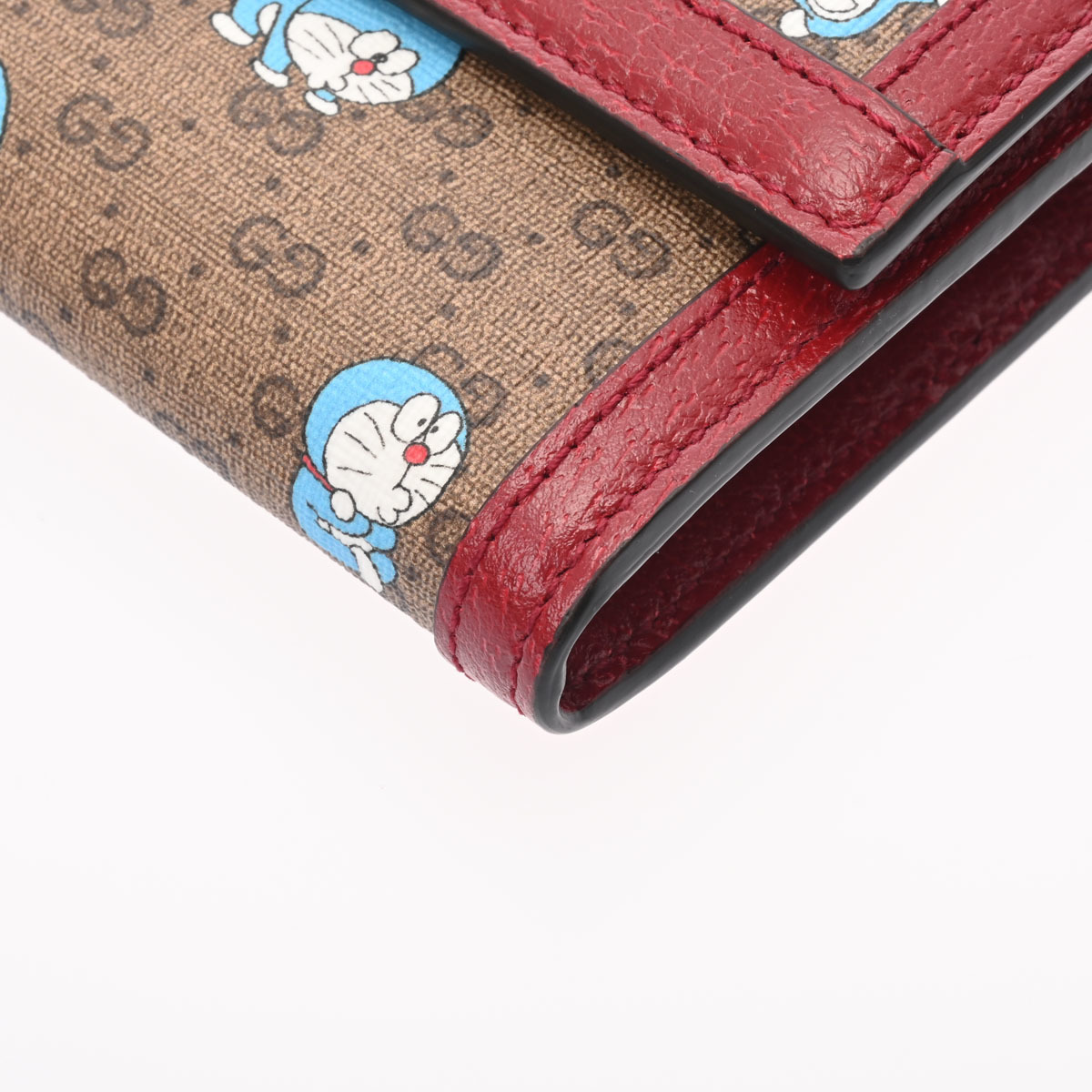 ☆極美品☆GUCCI グッチ ドラえもんコラボ 長財布 ミニGGスプリーム